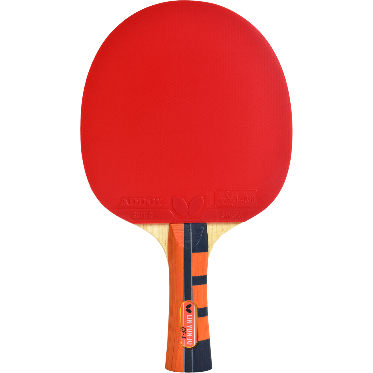 Butterfly Lin Yun-Ju CF-1 Racket - Red Side
